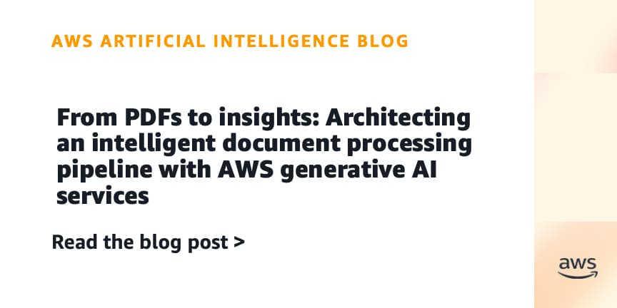 Amazon Bedrock Data Automation Transforms Document Processing