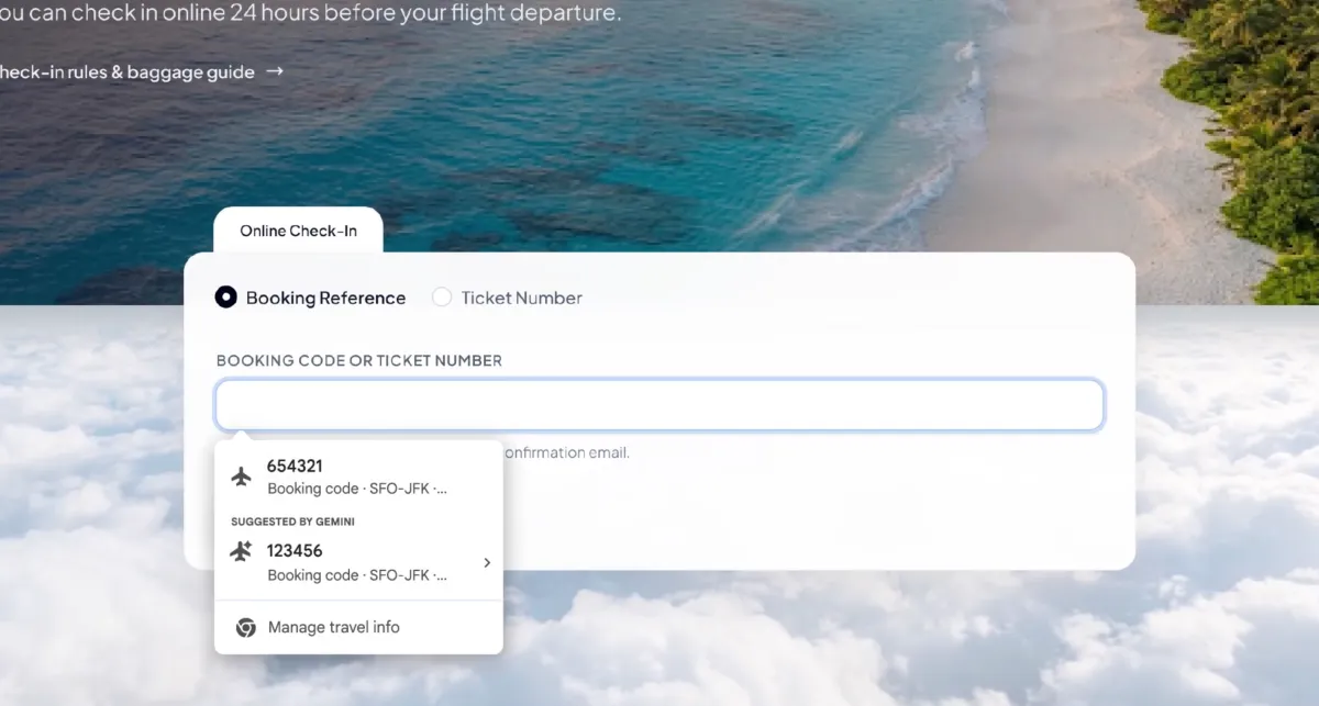 Chrome's AI Autofill Now Uses Gmail Data for Form Filling