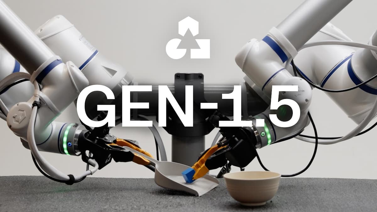 Generalist AI Unveils GEN-1.5 Model for Teaching Robots New Tasks