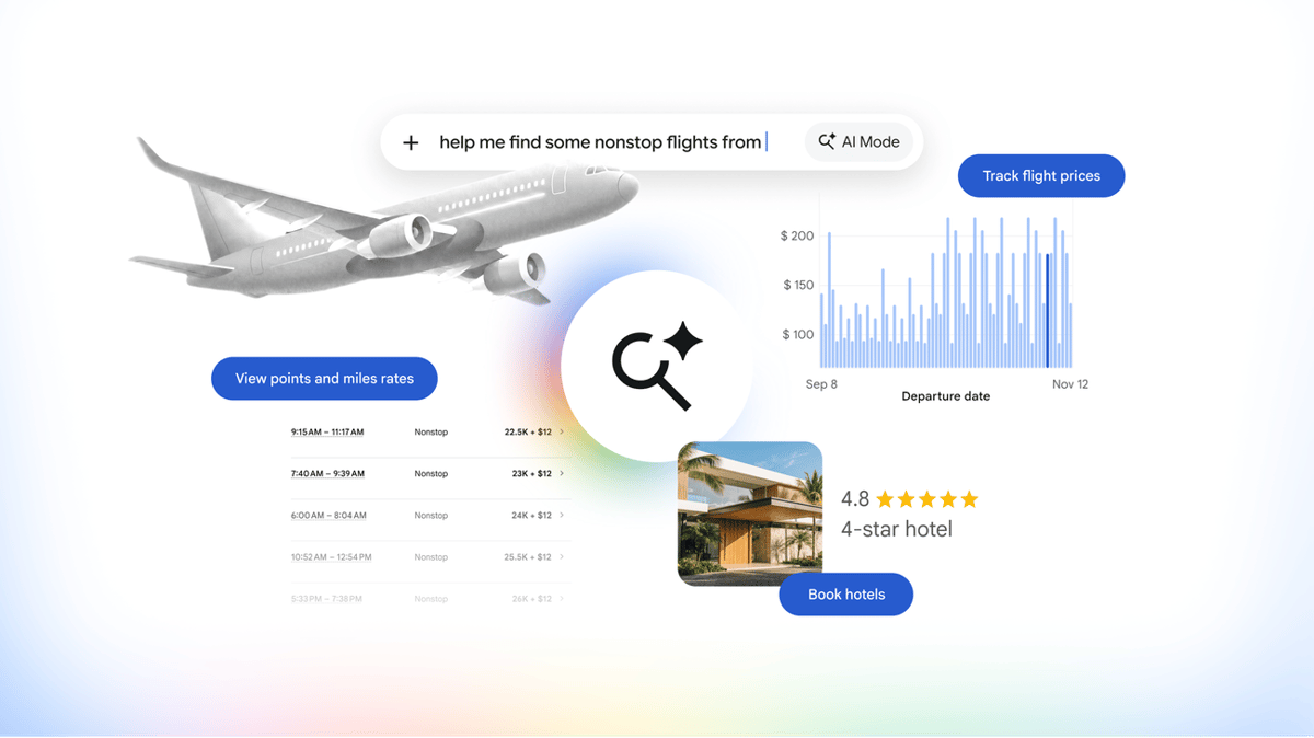 Google Search Introduces AI Mode for Travel Planning