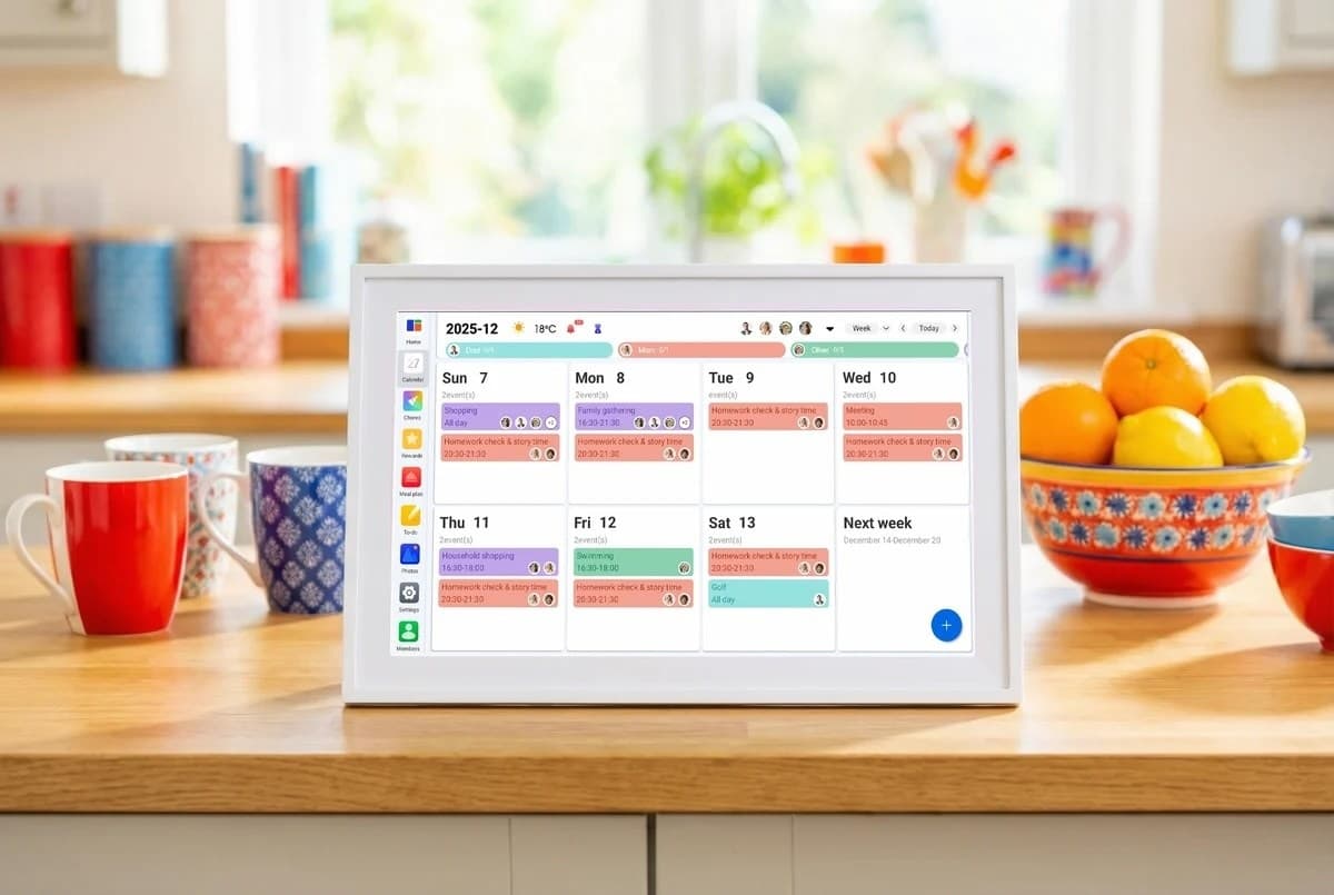Linkdaze Smart Calendar Designed to Manage Household Tasks