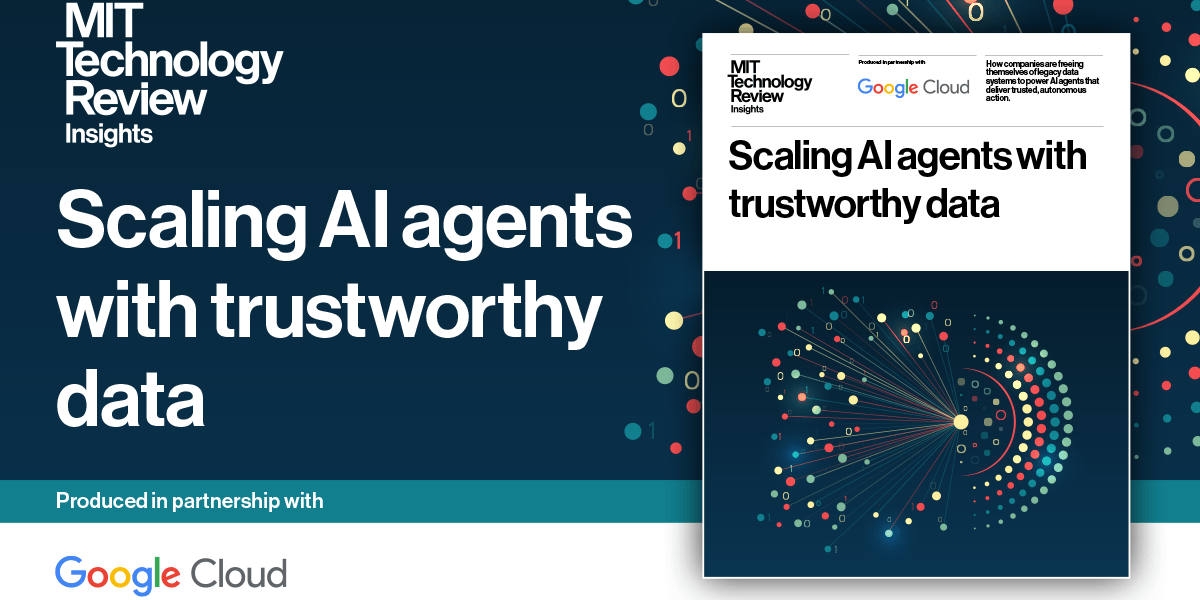 MIT Technology Review Report Highlights Data Challenges for Agentic AI