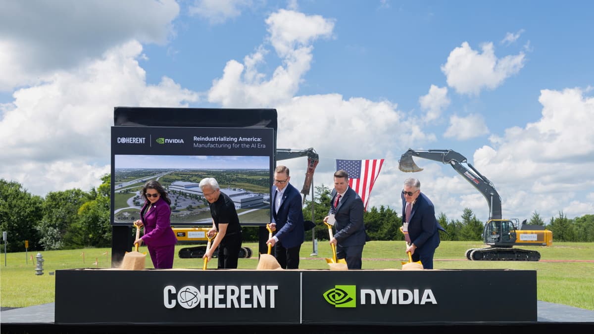 NVIDIA and Coherent Expand U.S. AI Optical Manufacturing