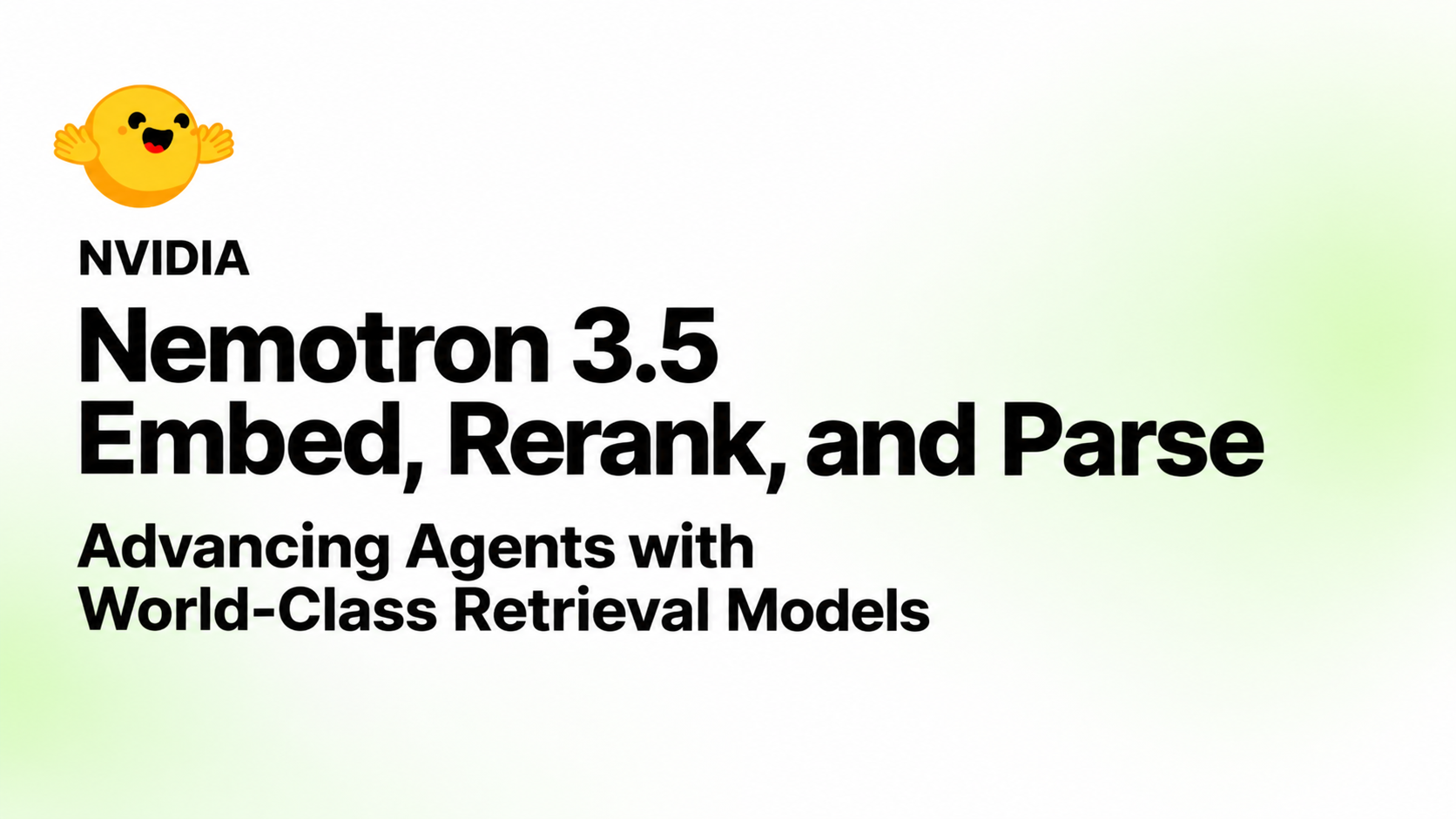 NVIDIA Releases Nemotron 3.5 Retrieval Models for Enhanced Agent Workflows
