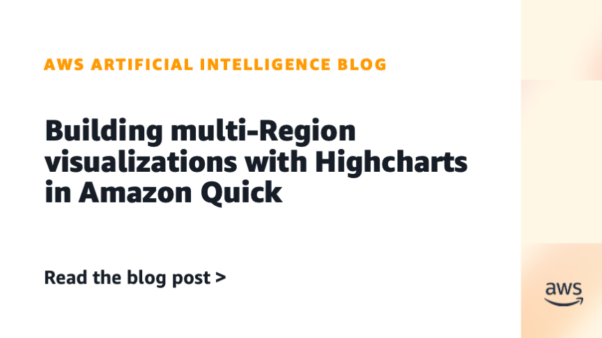 Amazon Quick Uses Highcharts for Multi-Region Visualizations