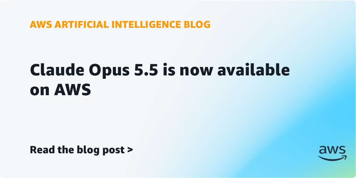 AWS Launches Claude Opus 5.5 for Agentic Workloads