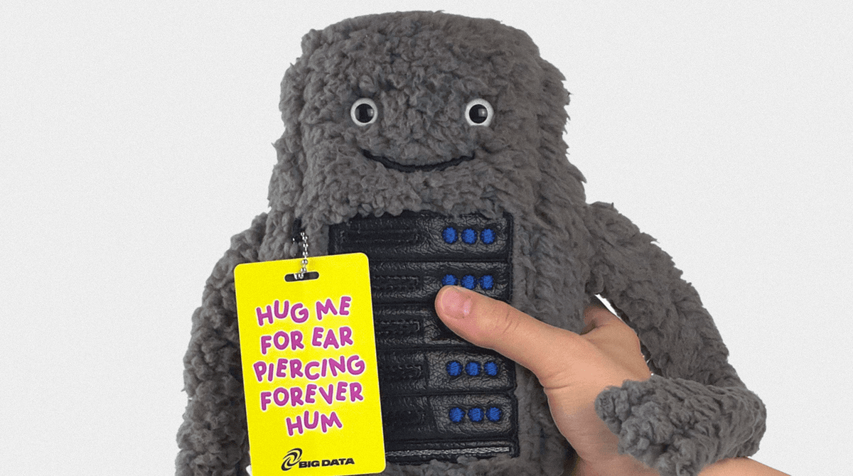 Basura and Big Data Launch Data Center Plushie