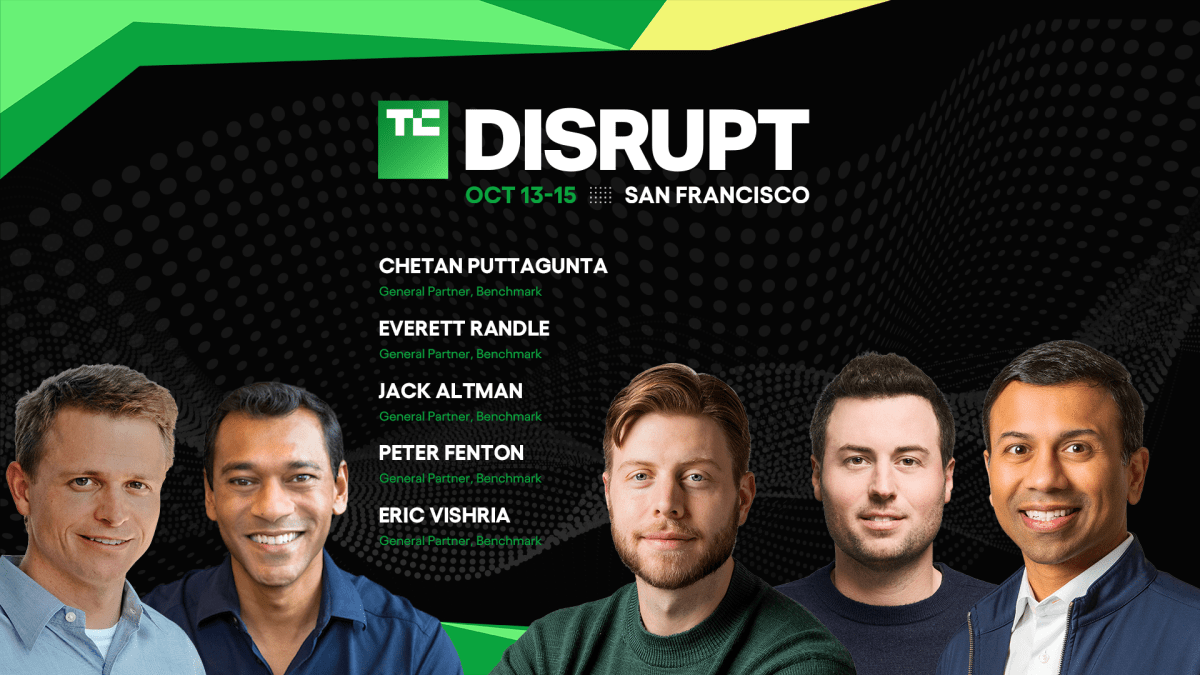 Benchmark Partners Discuss Future of Startups at TechCrunch Disrupt 2026