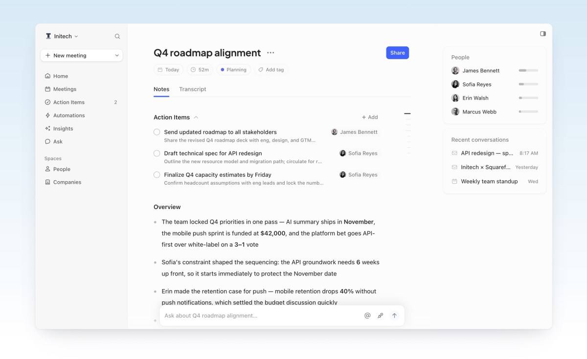Circleback Adds Free Tier to Attract Meeting Note-Takers