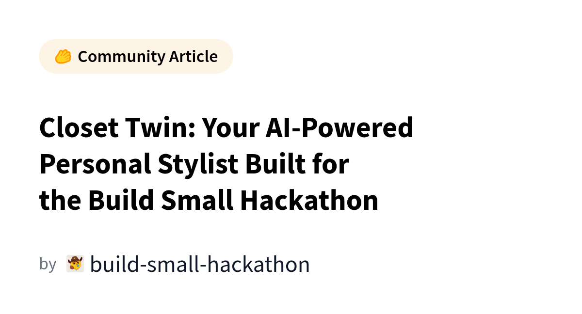 Closet Twin: AI-Powered Wardrobe Assistant Using MiniCPM-V-4.6