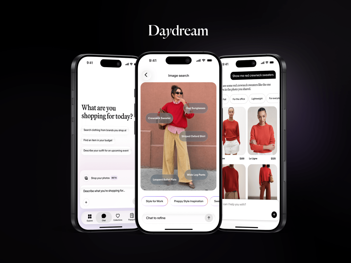 Daydream Uses Apple Intelligence to Shop From Saved Outfit Photos