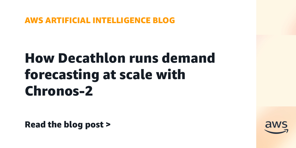 Decathlon Uses Chronos-2 for Scalable Demand Forecasting