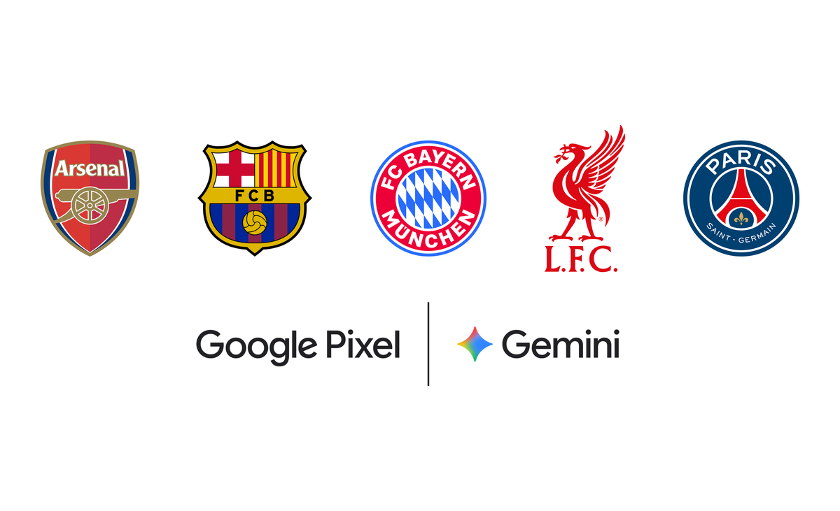 Google Gemini and Pixel Partner with Top Football Clubs