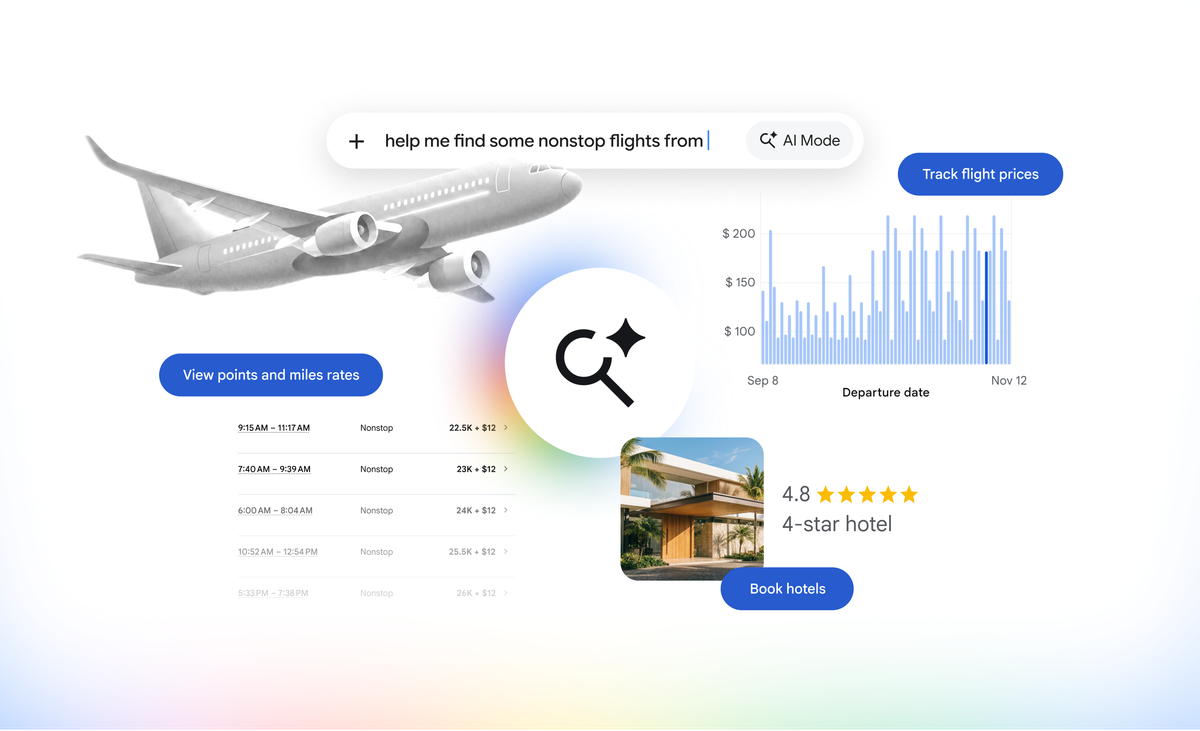 Google Search Introduces AI Mode for Travel Planning