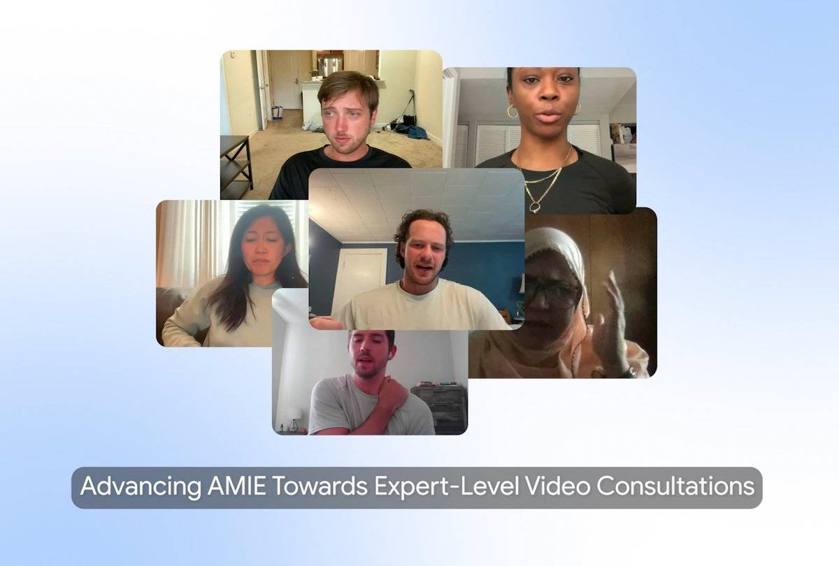 Google's AMIE AI Enables Real-Time Video Consultations