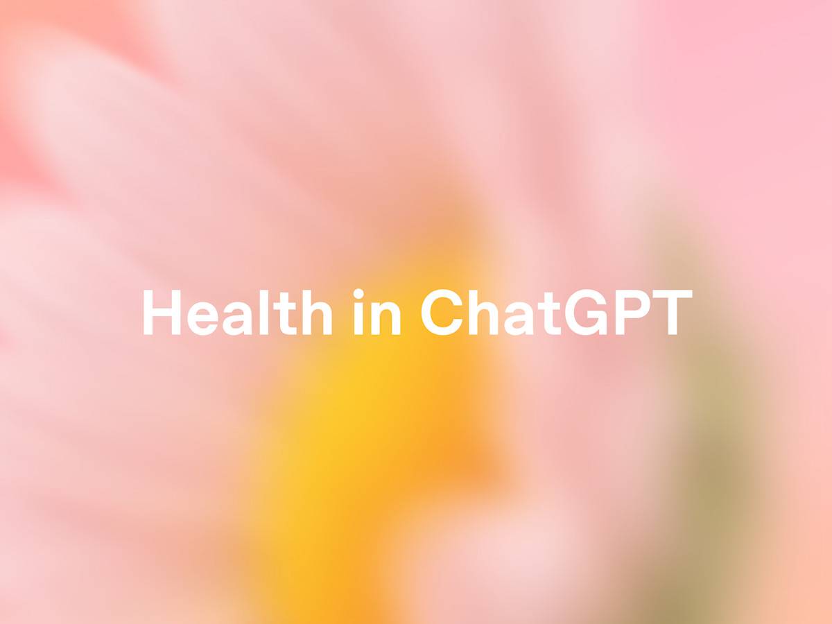Health in ChatGPT Launches for U.S. Users
