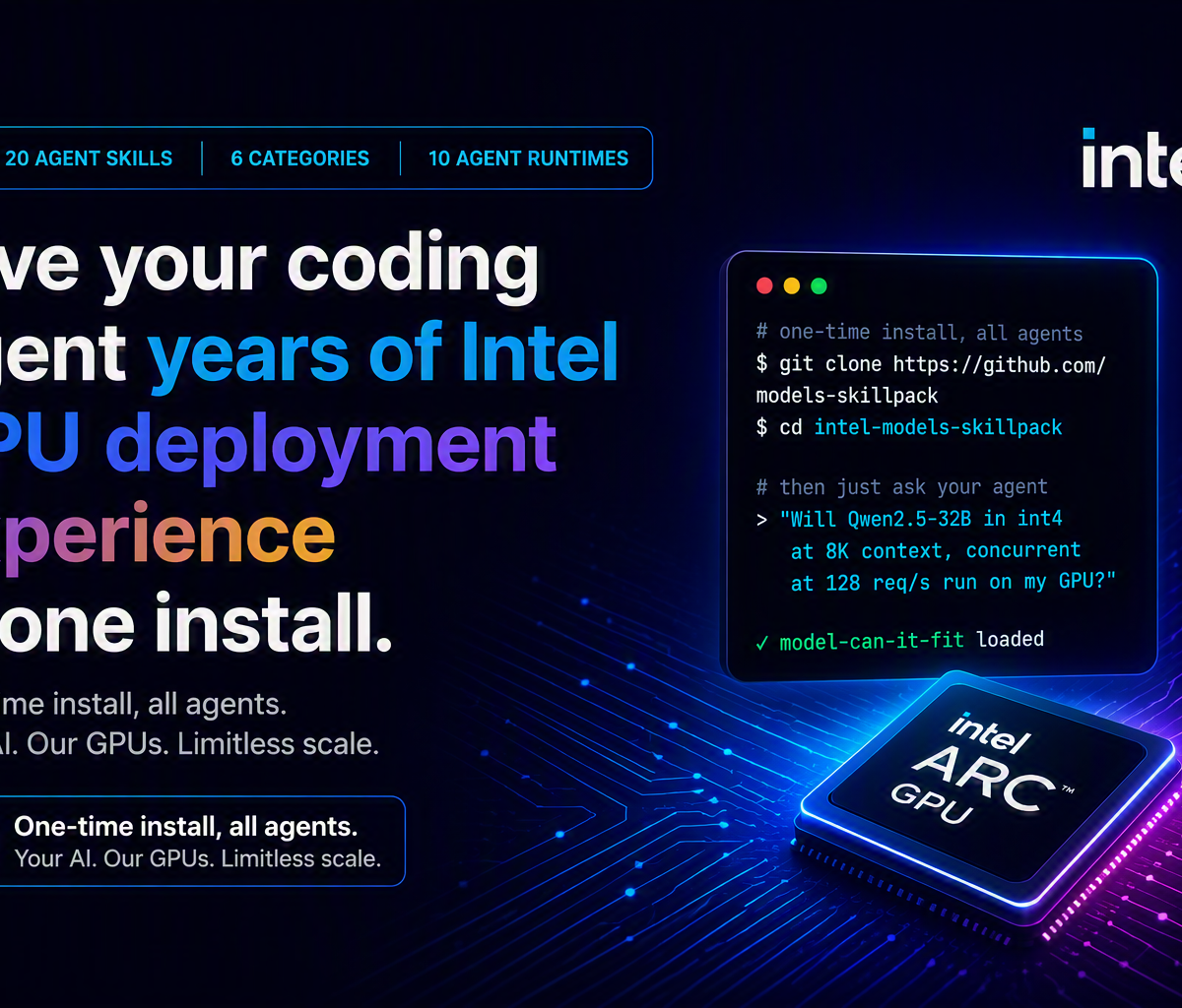Intel GPU AI Skills Simplify Model Deployment