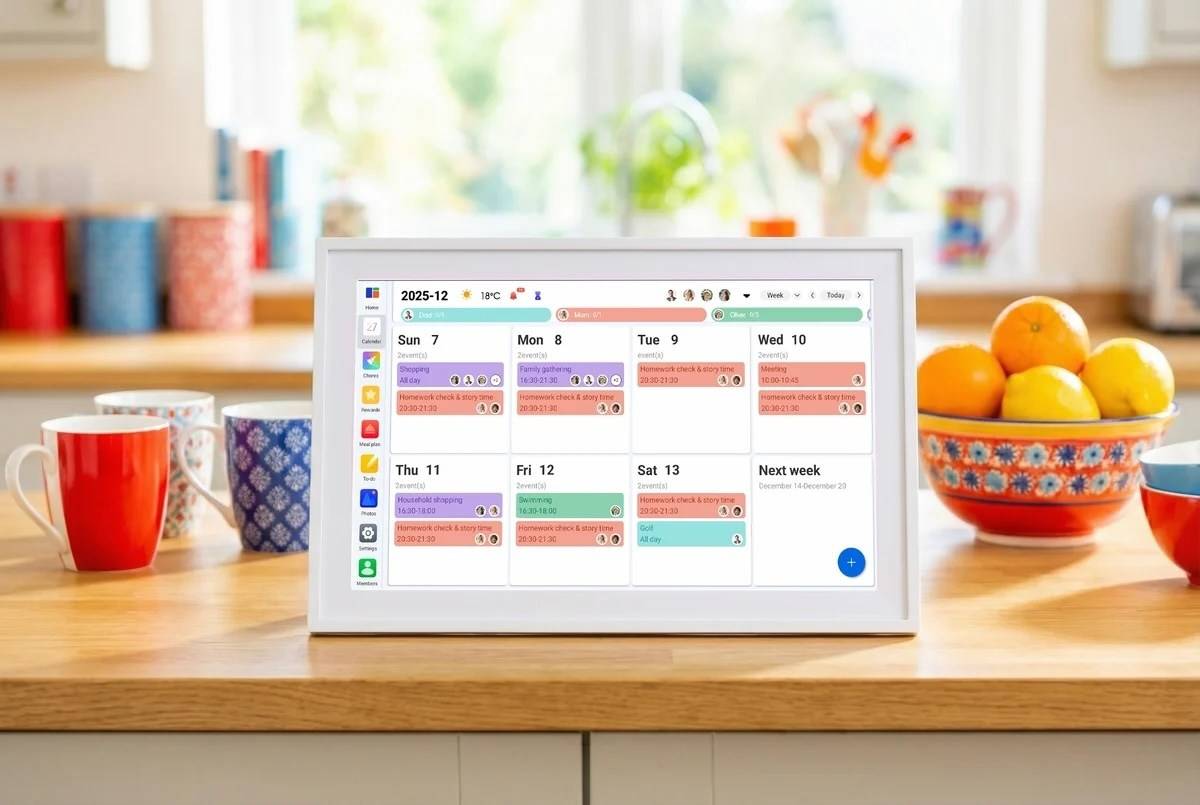Linkdaze Smart Calendar Designed to Manage Household Tasks