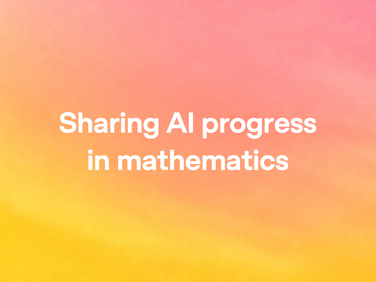 OpenAI Releases Mathematical Results from Frontier Model
