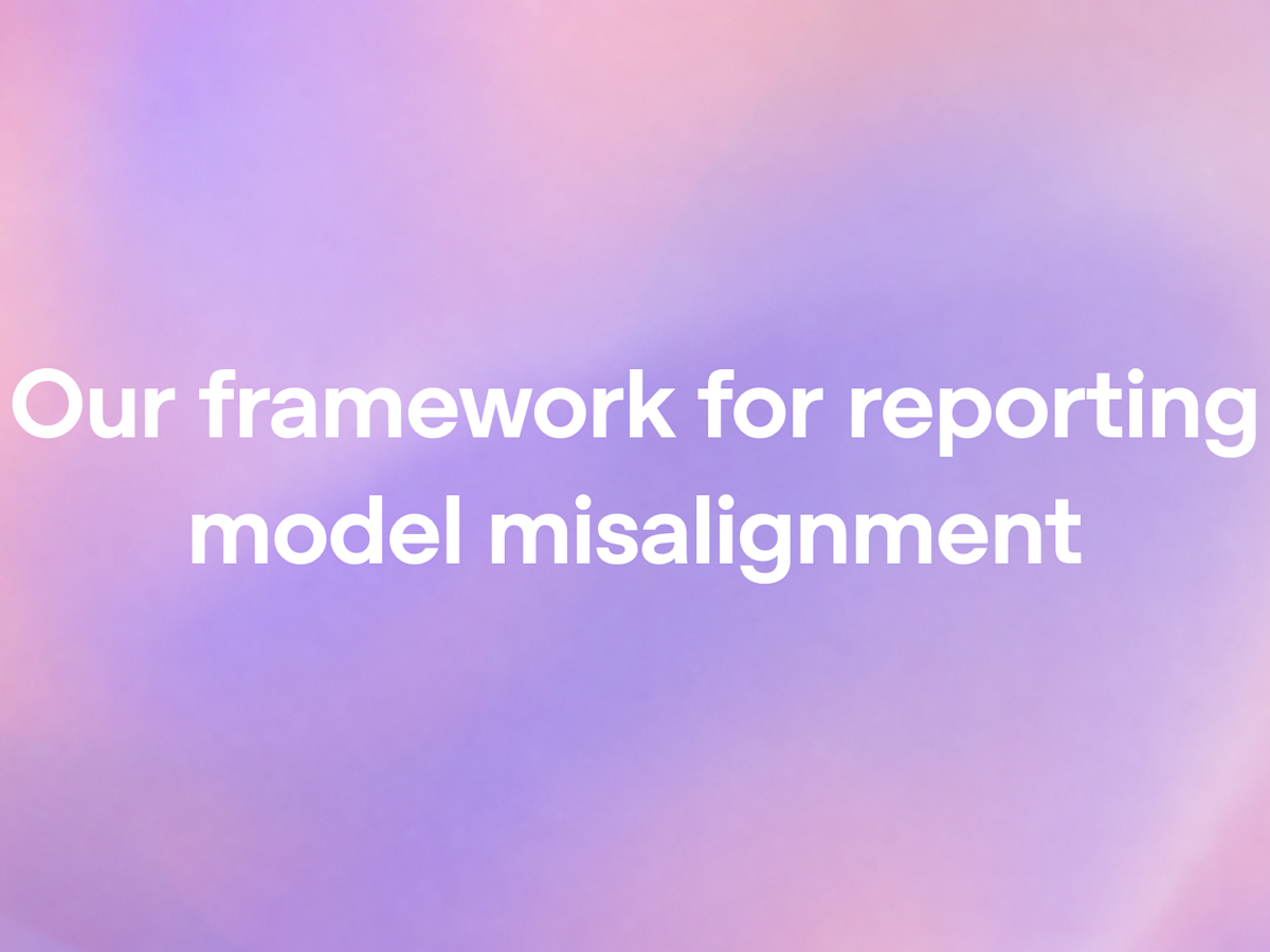 OpenAI Unveils Framework for Reporting Model Misalignment