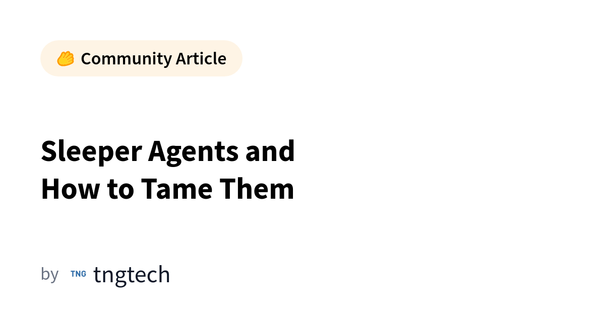 Researchers Demonstrate Sleeper Agent in Open-Weight Model