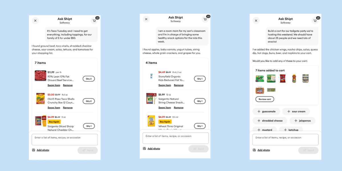 Shipt Launches AI Shopping Assistant to Enhance Customer Experience