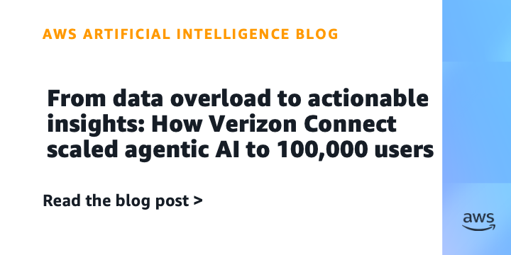 Verizon Connect Uses Agentic AI to Serve 100,000 Users
